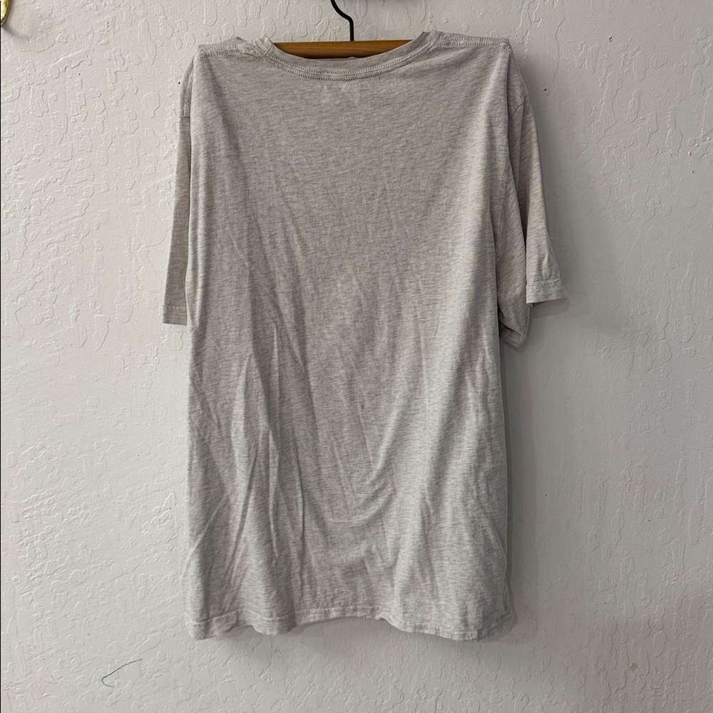 Inspiring Quote Rats Graphic T Shirt Gray Oversized - Picture 4 of 4
